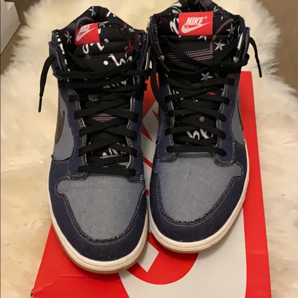 Nike Dunk Comfort Denim/Track Brown